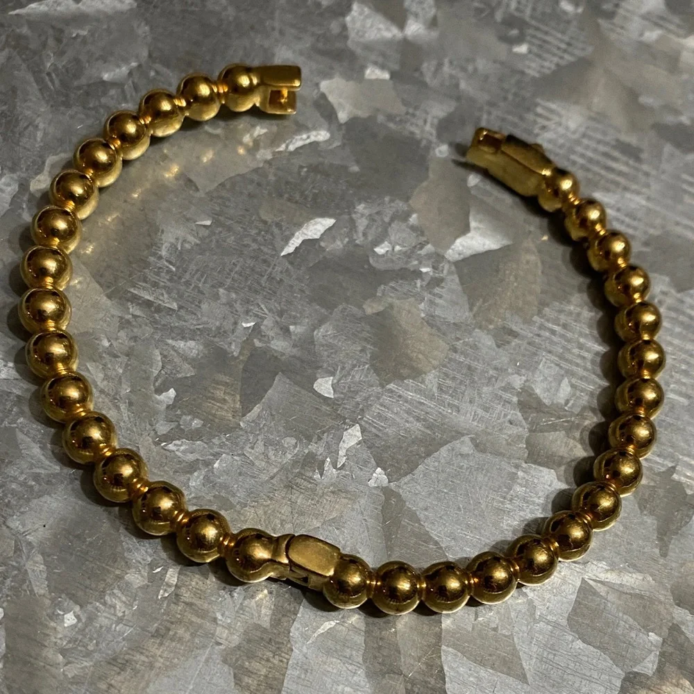 kate spade Gold Beaded Hinge Bracelet - Picture 4 of 4